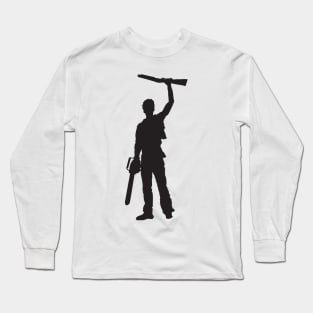 Ash silhouette Long Sleeve T-Shirt